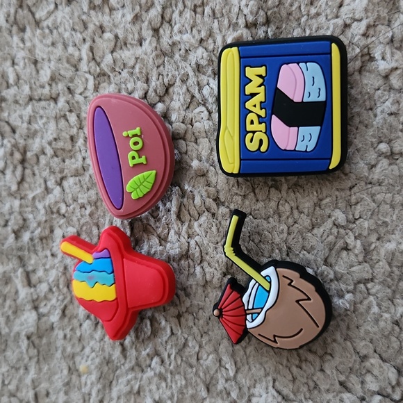 CROCS Other Hawaii Shave Ice Poi Spam Coconut Drink Jibbitz Poshmark